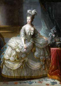 Retrato de la Reina María Antonieta de Francia 1755-1793 de Elisabeth Louise Vigee Lebrun