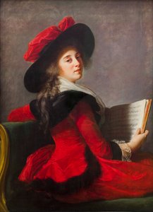 Retrato de la baronesa Crussol, esposa de Henri-Charles-Emmanuel de Crussol-Florensac, nacida Anne Mari de Elisabeth Louise Vigee Lebrun