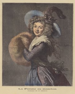 La dama con el manguito