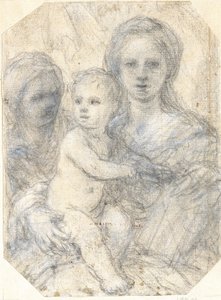 Virgen con el Niño de Elisabetta Sirani