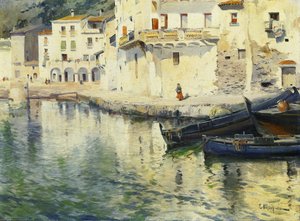 El Puerto de Cadaqués de Eliseu Meifren i Roig