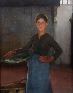 Una pescadora de Zandvoort, 1884