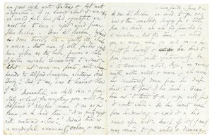 Carta autógrafa a John Ruskin, Casa Giudi, Florencia, 3 de junio de 1859 de Elizabeth Browning