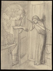 Clerk Saunders (lápiz sobre papel)
