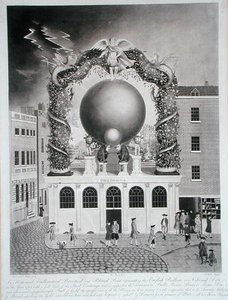 La Deuda Náutica de 1782, grabado por Francis Jukes, publicado por William Phelps de Elizabeth Henriette (after) Phelps