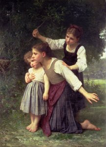En el bosque de Elizabeth Jane Gardner Bouguereau