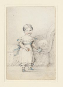 Princesa Victoria con una pelota, 1822 de Elizabeth Keith Heathcote