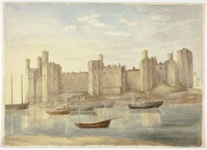 Castillo de Caernarvon de Elizabeth Murray