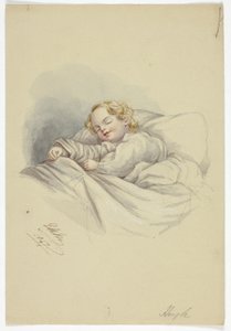 Hugh durmiendo