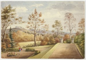 Terraza en el Castillo de Wentworth