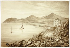 Valle de Shanganagh, Dún Laoghaire, con barcos de Elizabeth Murray