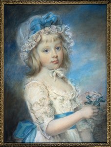 Retrato de Lady Georgiana Cavendish de Elizabeth Royal