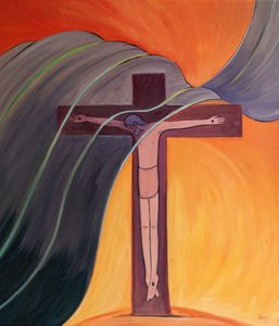 Un viento malévolo barre la tierra. Pero con nuestra confianza en Cristo podemos resistirlo, 2001 de Elizabeth Wang