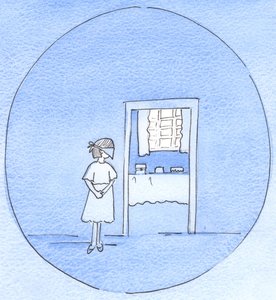 Como un padre amoroso aumenta la alegría de su hijo, antes de una fiesta, pidiéndole que espere, con los ojos vendados, mientras se hacen los preparativos, así Dios podría ocultar las alegrías futuras, para nuestro bien