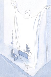 "Por Sus Santas y Gloriosas Heridas". En la Misa de la Vigilia Pascual, ofrecí la única oración verdaderamente perfecta: la propia oración de Cristo, en el altar. de Elizabeth Wang
