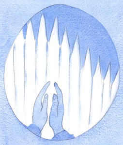 Con oraciones frecuentes y fervientes a Nuestra Señora construimos - por la gracia de Dios - una cerca fuerte que mantiene a Satanás a raya, 2002 de Elizabeth Wang
