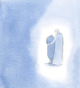 Por mis sufrimientos, dijo Cristo, soportados en unión con Él, era como si estuviera dando a luz la fe de otros