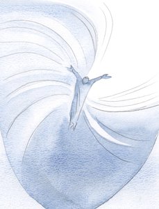 Al rendirnos a Dios en oración, nos sumergimos en la vida y el amor de las tres Personas Divinas, 2000 de Elizabeth Wang