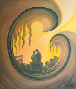 Cristo viene a nosotros en oración para ayudarnos a despejar nuestras almas de pecado y resentimiento. Él quiere que confiemos en él y no nos preocupemos