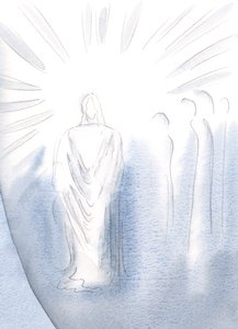 Cristo está oculto detrás de dos velos