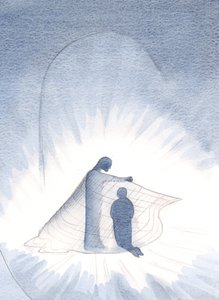 Cristo me hizo ver el manto dorado que ahora llevo, gracias a Su generosidad