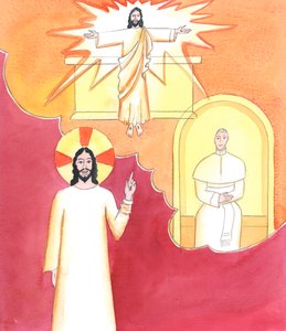Cristo ve lo difícil que puede ser encontrar una buena catequesis para un buscador, en un momento en que muchos disidentes en la Iglesia ofrecen sus propias versiones de la Fe Católica, 2001 de Elizabeth Wang
