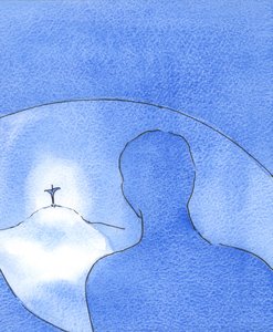 La Luz de Cristo brilló durante Su vida en la tierra. Desde el Cielo, el Padre miraba a un Hombre-Dios desinteresado y amoroso de Elizabeth Wang