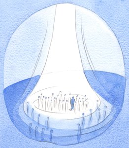 El Sacrificio de Cristo - ofrecido desde la tierra - es como un faro de luz ante el Cielo