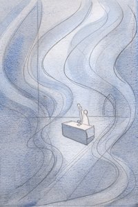 La gloria de Cristo es como un fuego que ilumina nuestro santuario: con verdadera fe, ¿quién podría distraerse de tal vista? de Elizabeth Wang