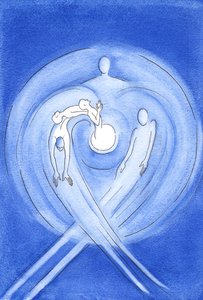 Desde toda la eternidad, el Hijo de Dios, que nació de María, surge del amor ardiente del corazón del Padre, en el poder del Espíritu Santo de Elizabeth Wang