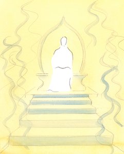 Dios Padre habita en el Cielo en medio del Fuego de gloria que Él es; y es ante Su trono que las almas son llevadas para el juicio de Elizabeth Wang