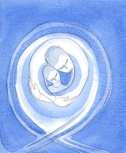 Dios Padre nos ama a cada uno de nosotros con un amor apasionado, y nos sostiene en su tierno abrazo