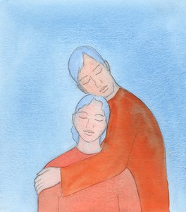 Dios, que nos ama, es como el amante más fiel que deslumbra a su amada con sus dones, pero toca su corazón más profundamente con su dulzura y cuidado gentil