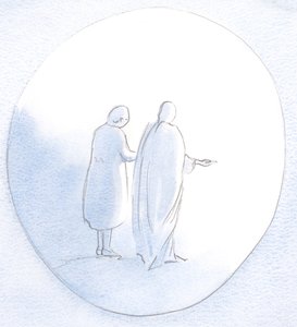 Él estaba a mi lado, extendiendo su mano para ayudar y consolar a otros dondequiera que yo extendiera mi mano hacia ellos., 2001