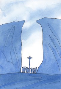 Por pequeño, aislado o perseguido que sea nuestra comunidad, Cristo está entre nosotros en la Misa, como si estuviera en un abismo de Elizabeth Wang