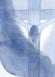 Vi a Jesús, crucificado y ensangrentado, con la cabeza inclinada en tormento. Aquí es donde el amor lo llevó