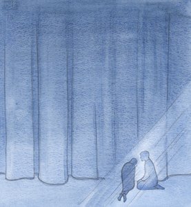 Fui ayudado y calmado, allí en la oscuridad, por la tranquila compañía de Cristo en este lado del velo de Elizabeth Wang