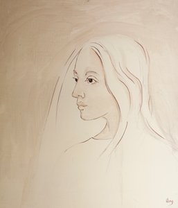 En el Cielo, la Virgen María comparte la preocupación de su hijo por todo lo que sucede en la tierra de Elizabeth Wang