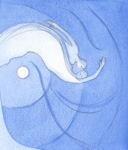 En nuestra unión con Dios somos como niños saltando por el universo, amantes jugando, cachorros revolcándose de Elizabeth Wang