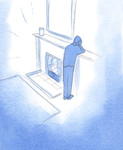 Es en Dios donde podemos encontrar un hogar amoroso o un hogar, con luz y calor. 
