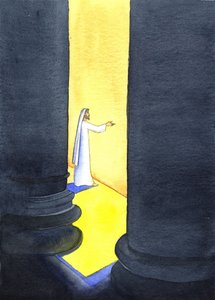 Jesucristo predicó en el Templo, y las multitudes se aferraban a Sus palabras de Elizabeth Wang