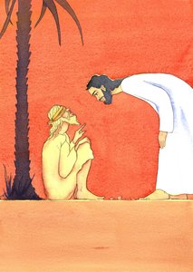 Jesús sana al hombre ciego, 2001