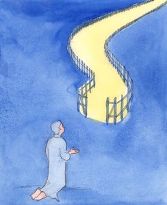 Jesús dijo que es una puerta estrecha la que lleva a la vida, y un camino difícil de Elizabeth Wang