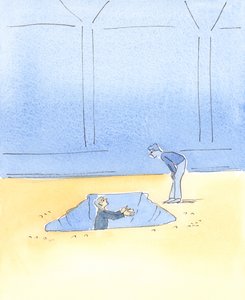 ¿De qué sirve, si un hombre que necesita ser levantado de un agujero en el camino, simplemente es dicho por un transeúnte: "Estoy rezando por ti"? Se necesitan tanto la oración como la ayuda práctica.