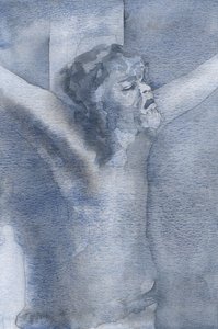 Un Domingo de Ramos vi dentro de mi alma el terrible grito de Nuestro Señor desde la cruz, 2000 de Elizabeth Wang