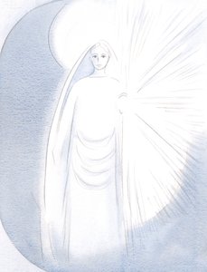 Nuestra Señora apareció ante mí, en su deslumbrante belleza celestial