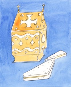 Las personas que usan una iglesia católica como una sala de conciertos para música secular, o un lugar de reunión para encuentros seculares (a veces incluso retirando el Santísimo Sacramento del tabernáculo) son como personas