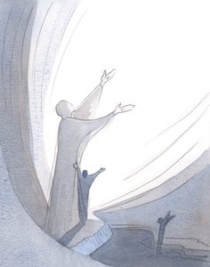 La oración con Cristo es gloriosa y efectiva, pero sin Él es como gritar en la oscuridad. de Elizabeth Wang