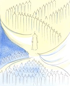 El Cristo que encontramos en la Sagrada Comunión está como en el 