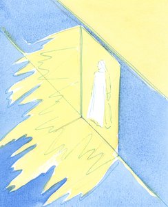 Los Sacramentos de la Iglesia son como una puerta abierta, a través de la cual fluyen todas las gracias de Dios que necesitamos para la santidad y la salvación, y a través de la cual nos encontramos con Cristo, 2003 de Elizabeth Wang